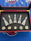 Dallas Cowboys 10pc Replica Super Bowl Ring   Trophy Set W  Display Box