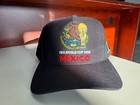 2026 Fifa World Cup Mexico Black White Red Hat Adjustable Rare Official Licensed