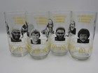 1980 Pittsburgh Steelers Mcdonalds Super Bowl Xiv Glass Set Bradshaw Lambert Ham