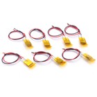 Ptc Heater Element 5v 12v 24v 220v Temperature Thermostat Heating Plate 0 3w-20w