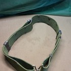 Military Surplus Od Pistol Belt Metal Buckel Large