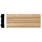 Oml18 3 4 In  X 3 In  X 84 In  Red Oak Victorian Casing Moulding