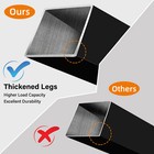 16  Inch Metal Coffee Table Legs Diy Thickened Steel Bench Desk Legs Set Of 2