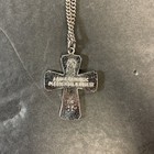 I Am A Catholic Please Call A Pries Necklace 24    Chain Silver Tone