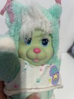 Vintage Mattel Magic Nursery Kitty Pets Mint Green Plush Rubber Face 1990