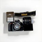 Nikon D5600 24 1mp Dslr Camera With 18-55mm Vr Lens - Black With Nikon Bag