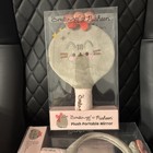 5x   the Cr  me Shop X Pusheen Plush Portable Handheld Mirror Round 6in Gray Pink