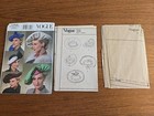 Vogue Pattern V7838 Vintage Retro Fascinator Hats 5 Styles Uncut Instructions 