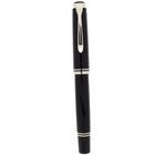 2002 Pelikan M805 Souveran Black Rhodium Trim 18c M Nib Fountain Pen Never Inked