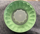 Vintage Tupperware Jello Mold ice Ring 3pc Mint Green  - Free Shipping