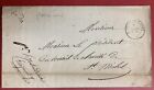 France  1850  Stampless Cover folded Letter  Sent From Chambery To St  Michel