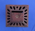 Antique 1875 Kenton Toys Ohio Cast Iron Parlor Stove Bank Red