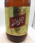 Lm - 1977 Schlitz Brewing Co Milwaukee Wisc Amber 10 1 2  Tall Quart Beer Bottle