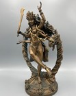 Kali Goddess Resin Statue Hindu Mythology Spiritual Altar Decor Figurine