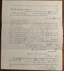 Civil War Document David Verts 14th Wisconsin Infantry Aid To Volunteers