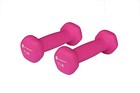 Set Of 2 Soft Non Slip Grip Dumbbells Pair Covered With Neoprene