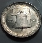 1926 Sesquicentennial Commemorative Silver Half Dollar  Nice Original Tone Color