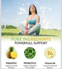 Souriva Feminine Balance Gummies Pineapple 60 Count W  Probiotic   Vitamin C