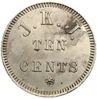  1860  Rare Possible Sutler Z-47ags J K J Maverick Merchant Token