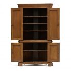  North Carolina 19thc Federal Walnut Corner Cupboard