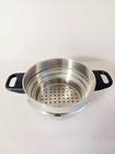 Steamer Insert 3 Sizes In One Stainless Steel Dual Handle 8 5 -4    Graduated