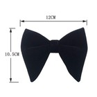 Mens Oversized Bow Tie Velvet Bow Tie Men Big Bow Tie Wedding Groom Party Wear