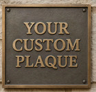 Custom Brass House Sign Personalized Metal Plaque Family Name Outdoor Decor