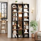  8-tier Media Tower Rack 6 X 9 3 X 7inches Cd Dvd Slim Storage 1 Black brown