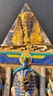 Iron Maiden Custom Figure Powerslave Pyramid Statue Colour Changing Led Bust New
