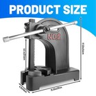 2 Ton Manual Arbor Press  Cast Iron Desktop Punch Press Machine For Riveting