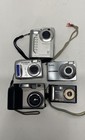 Assorted Compact Digital Camera Lot Of 6