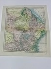1903 Antique Map Of Nile River     Egypt Sudan Ethiopia Colonial Africa