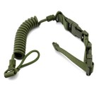 Tactical Lanyard Multi-purpose Spring Lanyard Pistol Secure Lanyard Rifle Sling