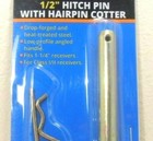 1 2  Inch Hitch Pin With Cotter Pin