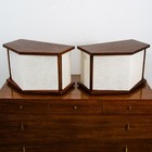 Mid Century Modern Speakers Bose Series 901 Ii Speaker Hifi Walnut 18 Drivers
