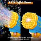 40 Hole Bazooka Bubble Gun Rocket Launcher Bubble Machine Kid Toys Outdoor Play