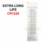 5 Pcs New Lithium Battery 3v Cr1225  cr 1225 Button Cell Watch Extra Long Life