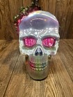 Large Translucent Halloween Gothic Skull 7lb
