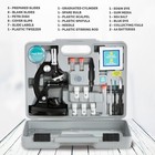 Amscope Kids 120x-1200x Starter Compound Microscope Science Stem Experiment Kit