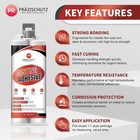 Heavy Duty Metal Repair Epoxy - Casting Adhesive   Filler For Aluminum  Steel  I