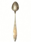 Antique German Silver Table Spoon C1800-1840 Eagle Hallmark 13 Lot 9in 40g