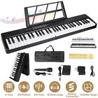 Portable Folding 61 Key Music Electronic Keyboard Electric Digital Piano W mic