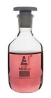 Eisco 125ml  4 2oz  Glass Reagent Bottle With Acid Proof Polypropylene Stopper