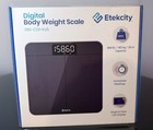 Etekcity Ebs-c121-kus Black 4 High Precision Sensor Digital Body Weight Scale