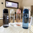 1pc 28oz Sports Water Bottle     Large Capacity Straw Cup For Girls - New