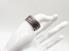 Rare  500 Commemorative 10mm Sterling Silver Coin Silver Dollar Ring Sz 9 75 15g
