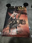 1986 Vintage Ozzy Osbourne The Ultimate Sin Poster Rare Vhtf Art boris Rock roll
