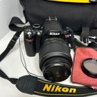Nikon D D60 10 2mp Digital Slr Camera - Black W  18-55mm Lens Case Batteries