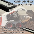 6677983 6678207 Heater   Cabin Air Filter Kit Fit For Bobcat Skid Steer Loader
