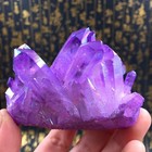 Natural Amethyst Crystal Quartz Cluster Gem Stone Healing Specimen Mineral Purpl